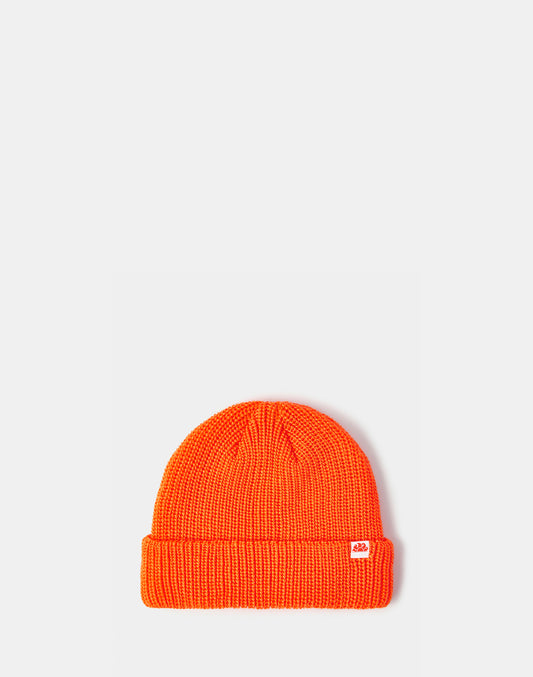KNITTED CHILD'S BEANIE WITH MINI LOGO