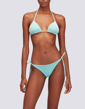 JENNIFER - TOP A TRIANGOLO REGOLABILE IN VELLUTO