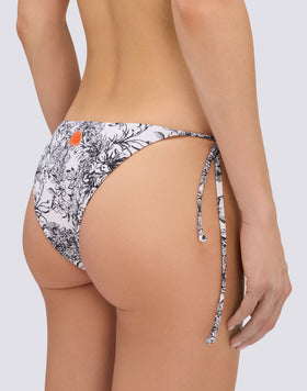 ANITA - SLIP CON FIANCHI REGOLABILI STAMPA FLEUR DE JOIE