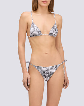 ANITA - SLIP CON FIANCHI REGOLABILI STAMPA FLEUR DE JOIE