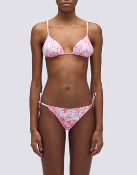 ANITA - SLIP CON FIANCHI REGOLABILI STAMPA FLEUR DE JOIE