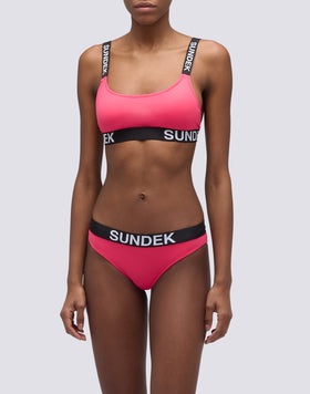 CARMEL BRIEFS CULOTTE WITH LOGOED ELASTIC