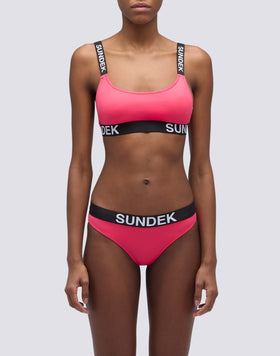 CARMEL BRIEFS CULOTTE WITH LOGOED ELASTIC