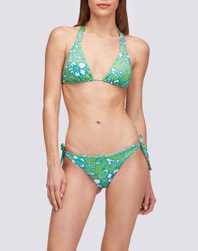 HILA - TOP A TRIANGOLO AMERICANO STAMPA SK23