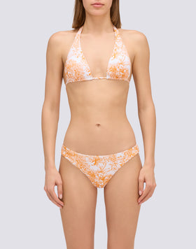 HILA - TOP A TRIANGOLO AMERICANO FLEUR DE JOIE