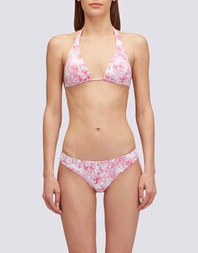 HILA - TOP A TRIANGOLO AMERICANO FLEUR DE JOIE