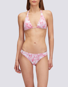 HILA - TOP A TRIANGOLO AMERICANO FLEUR DE JOIE