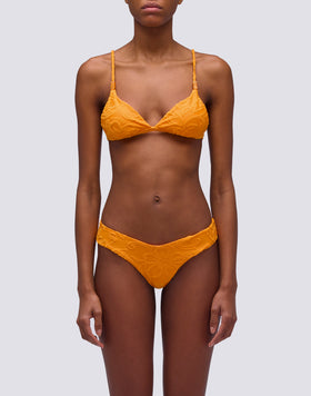 BAUNEI - Slip taille haute en éponge jacquard SK23