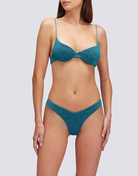 KEIRA - TOP BRALETTE IN LUREX