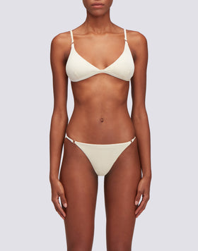 ANDRESS - VELVET BRALETTE TOP
