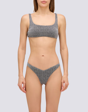 MARLENE BIKINI TOP IN LUREX