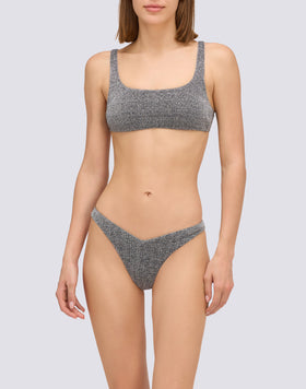 MARLENE BIKINI TOP IN LUREX