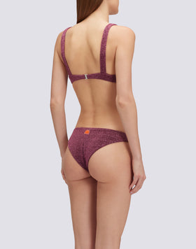 MARLENE LUREX BIKINI TOP