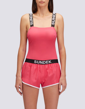 LULIN - SHORT SHORTS WITH ELASTICATED WAISTBAND