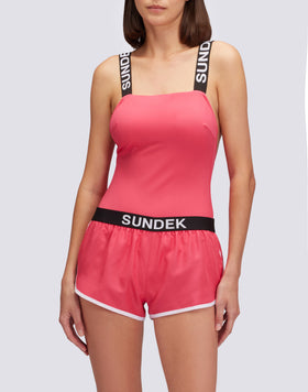 LULIN - SHORT SHORTS WITH ELASTICATED WAISTBAND