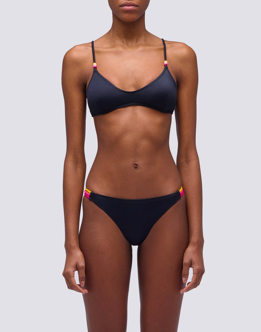 BRALETTE TOP AND BRAZILIAN BRIEFS