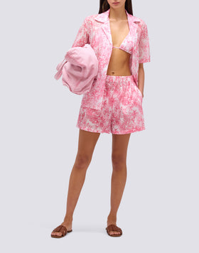 CAMICIA DONNA STAMPA FLEUR DE JOIE
