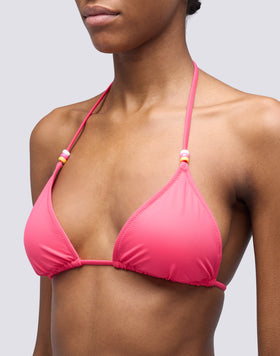 JENNIFER TOP A TRIANGOLO E SLIP FISSO ARCOBALENO