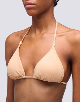 JENNIFER TOP A TRIANGOLO E SLIP FISSO ARCOBALENO