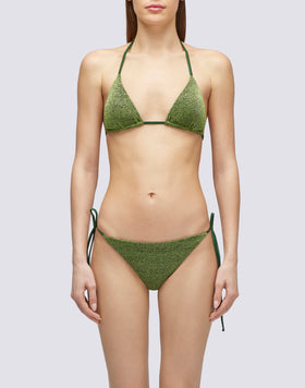 SLIP ANITA EN LUREX AVEC CÔTÉS RÉGLABLES