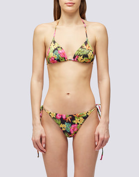 JENNIFER - TOP TRIÁNGULO ESTAMPADO TROPICANA