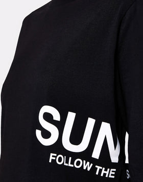 CAMISETA OVERSIZE DE MANGA LARGA