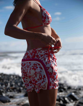 COAST - SHORT DE BAIN REPREVE® IMPRIMÉ HIBISCUS SK23