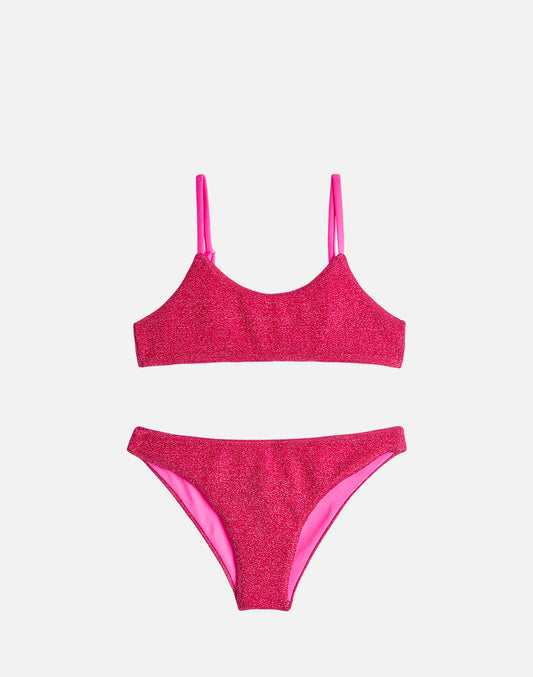 BIKINI WITH BANDEAU TOP AND STANDARD BRIEFS