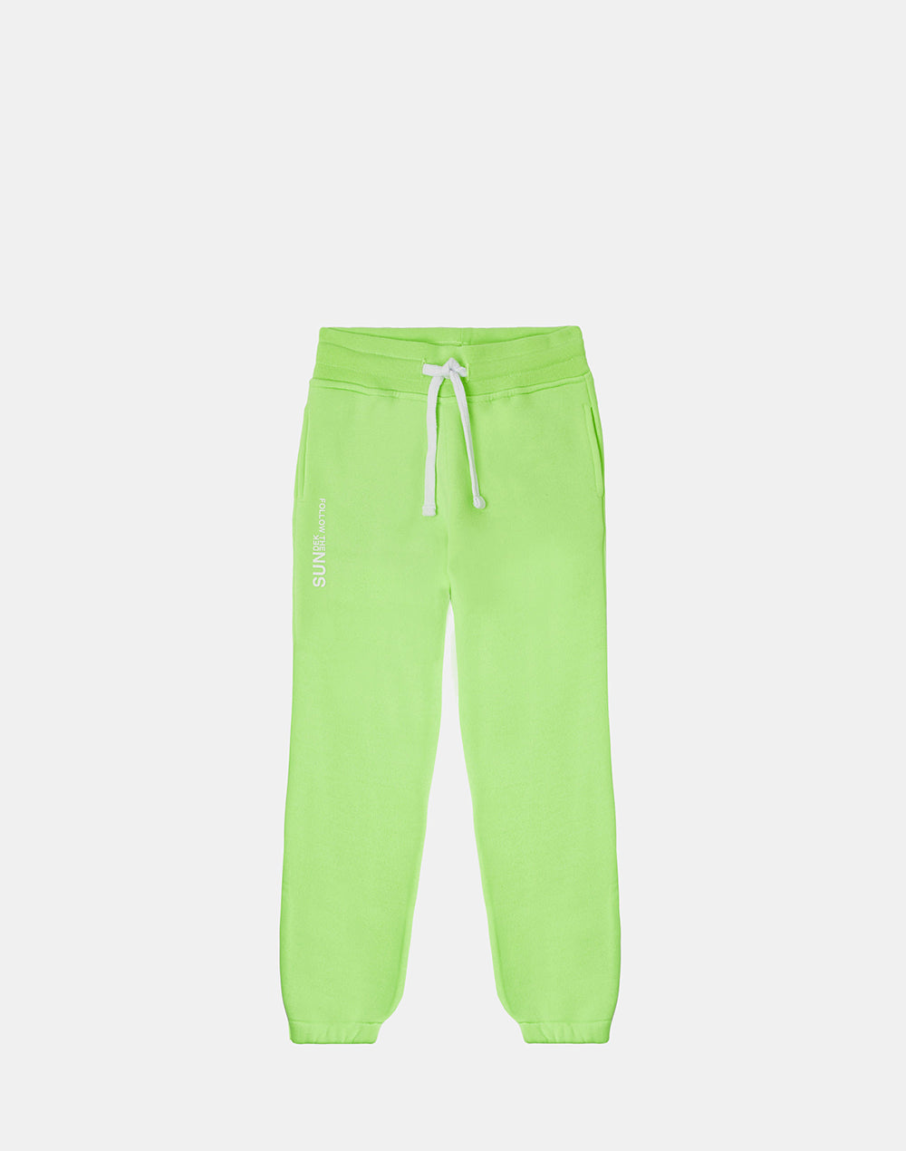 Green jogging bottoms hot sale