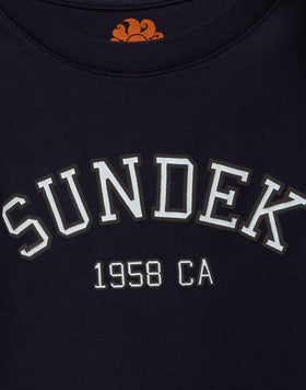 T-SHIRT WITH COLLEGE LOGO