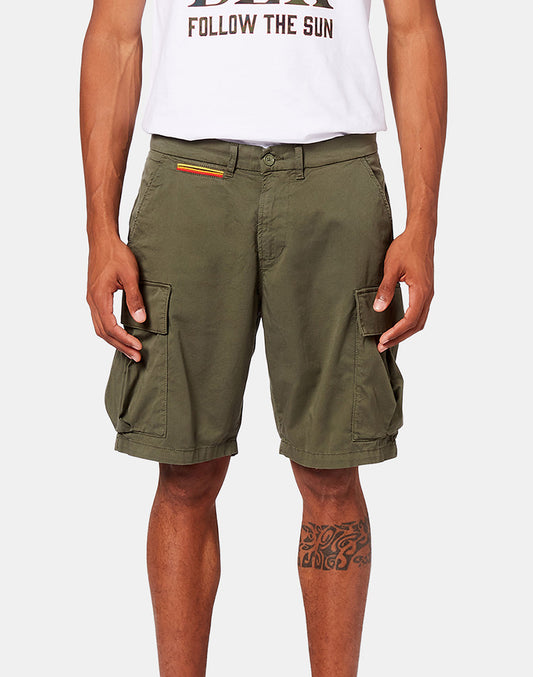 STRETCH COTTON CARGO SHORTS