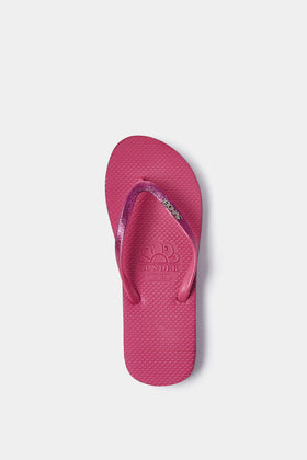 TONGS EN CAOUTCHOUC À PAILLETTES