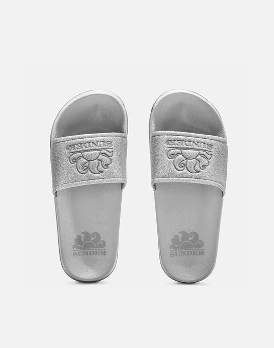 MINI HANALEI - CHANCLAS DE BANDA CON EFECTO GLITTER