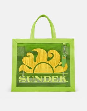 LARGE MESH TOTE BAG