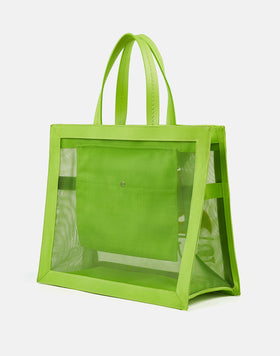 LARGE MESH TOTE BAG