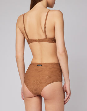 CULOTTE TAILLE HAUTE EFFET VAGUE