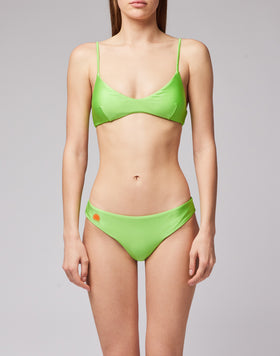 SLIP CULOTTE EFFETTO PERLATO