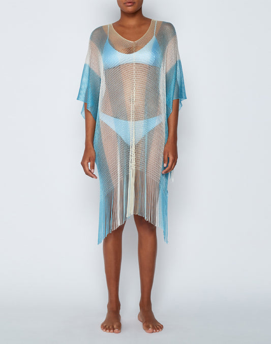 CAFTAN À FRANGES