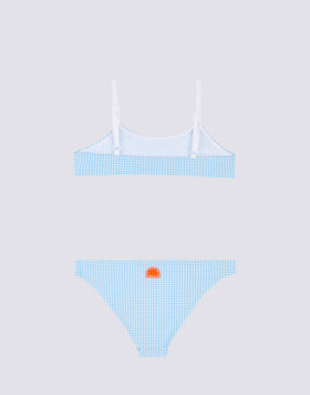 BRALETTE TOP AND FIXED MINI VICHY BRIEFS