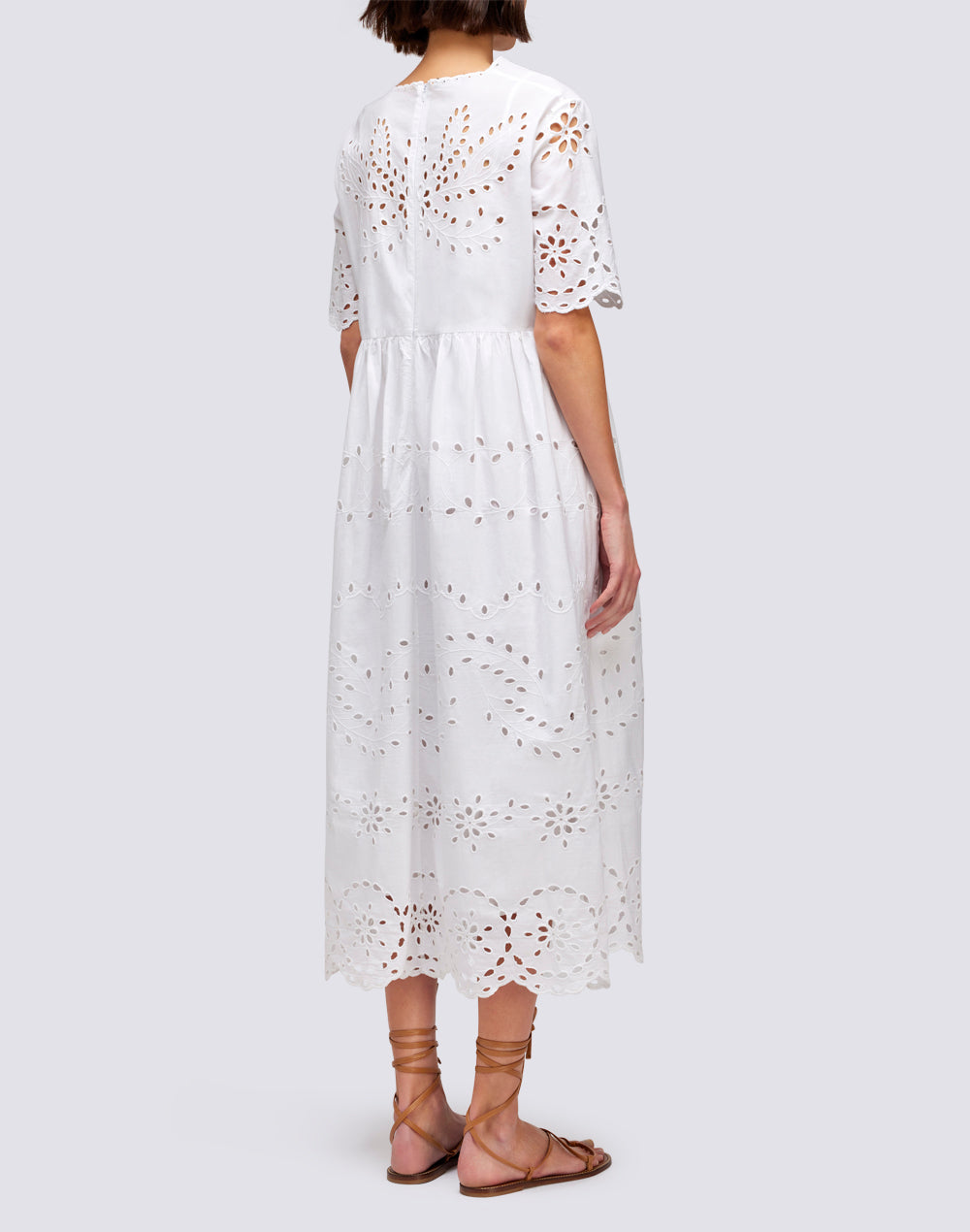 Off white hotsell sangallo dress