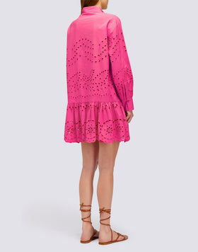 ROBE COURTE EN SANGALLO