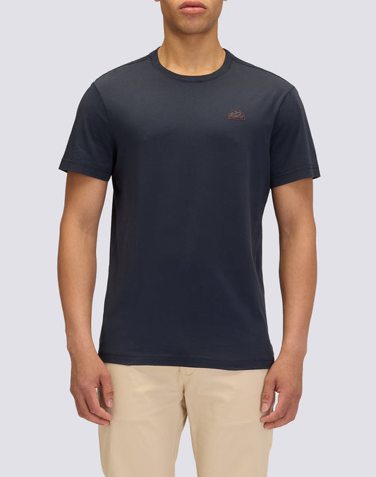 T-SHIRT A TINTA UNITA IN COTONE PIMA