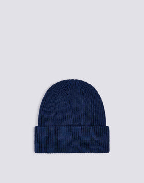 RIBBED CHILD'S HAT WITH LOGO