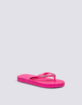 MINI RUBBER FLIP-FLOPS WITH GLITTER