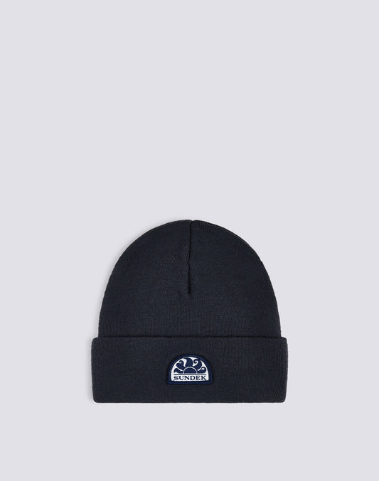BEANIE WITH PATCH