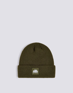 RIB KNITTED BEANIE