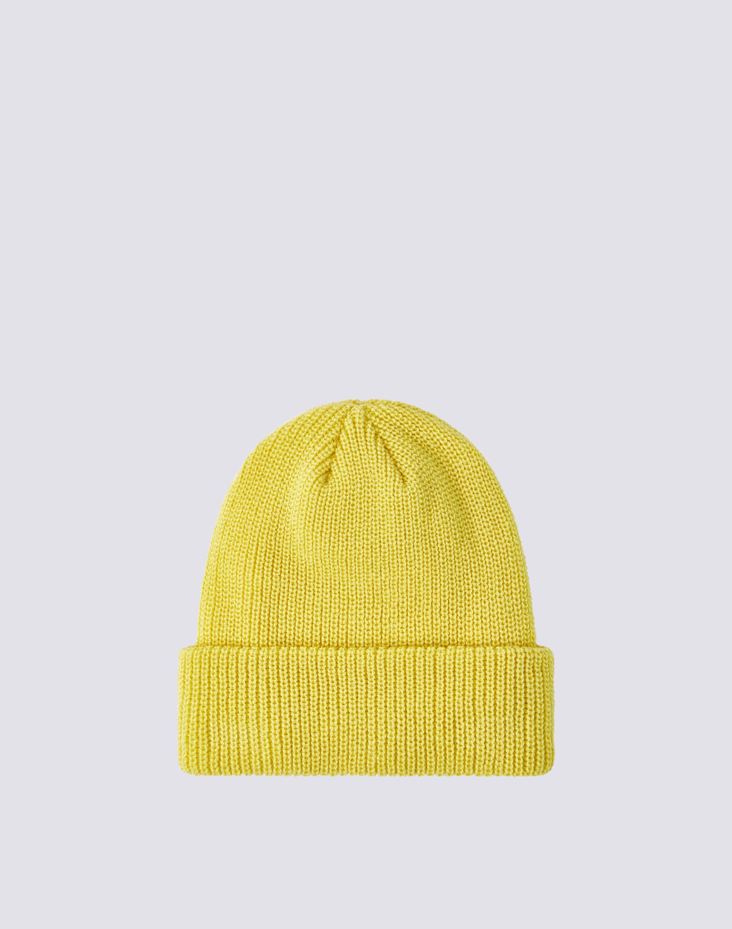 RIB KNITTED BEANIE