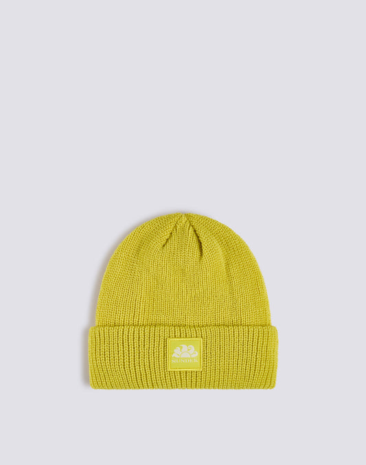 RIB KNITTED BEANIE