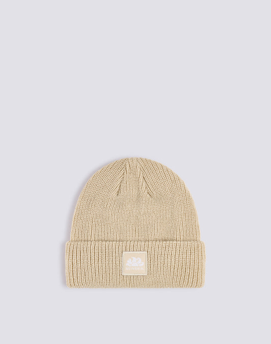 RIB KNITTED BEANIE