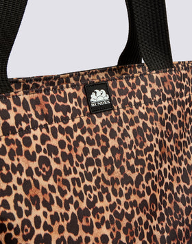 SAC TOTE REGULAR À MOTIF LÉOPARD